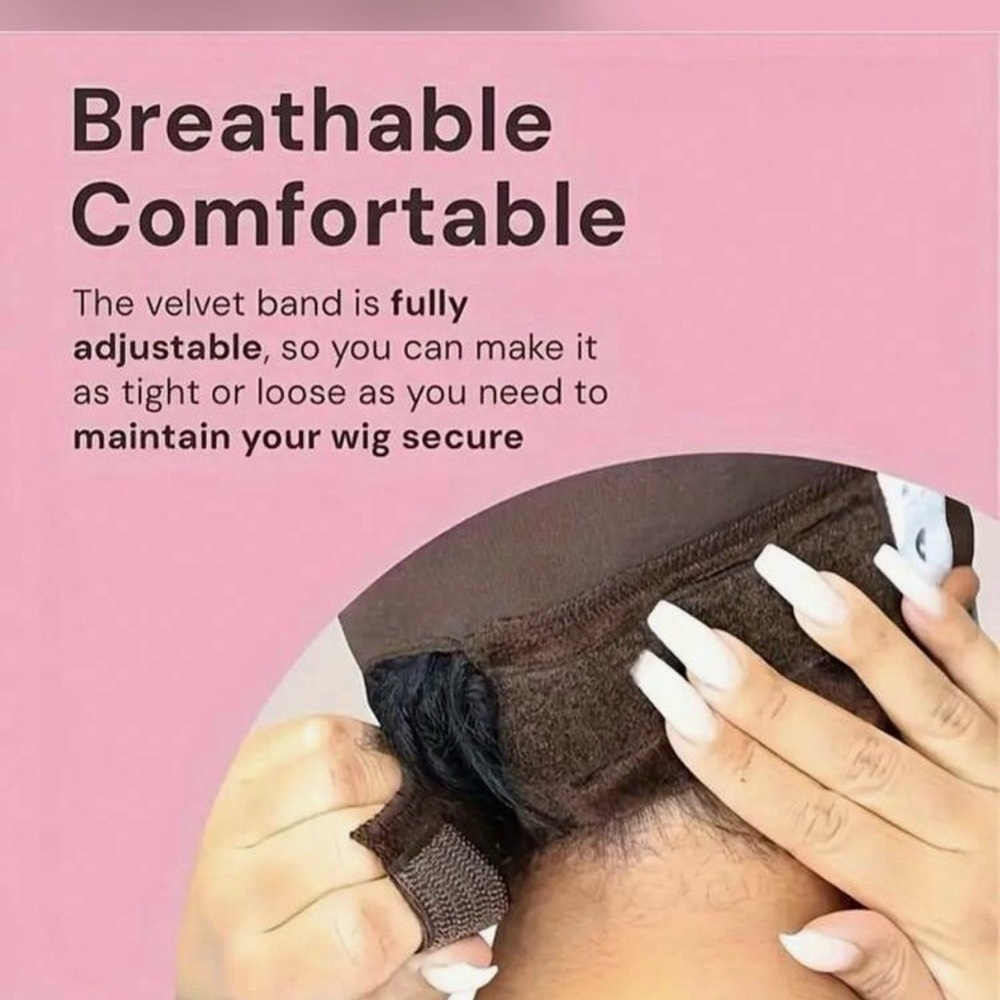 SHEIN Beige Wig Cap - Picture 3 of 4